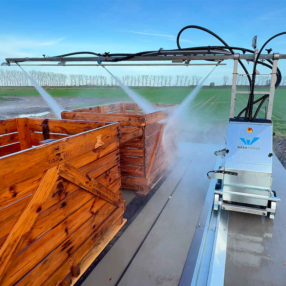 Robot de lavage ProCleaner X100 dans l'élevage SCEA la Petite Fontenelle (35)